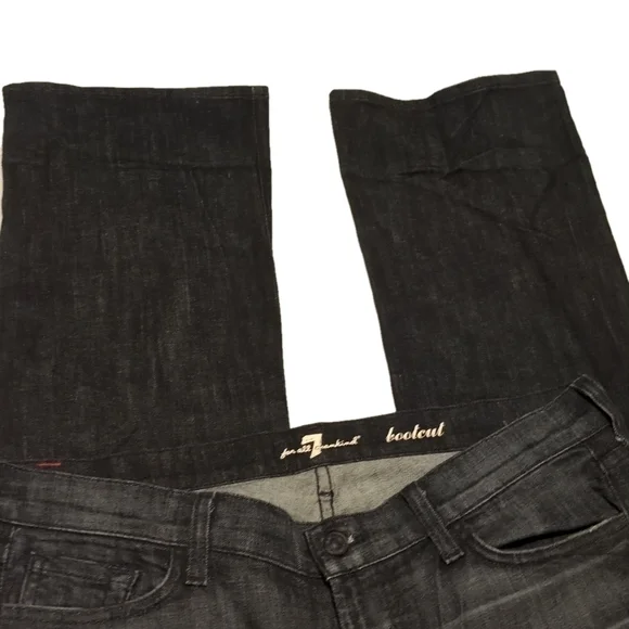 Elevate Your Style with 7 For All Mankind's Everyday Sequin Bootcut Jeans - Picture 9 of 16